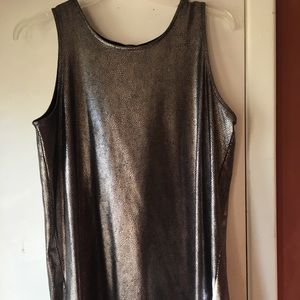 Pewter Tunic look great with Black Leggings